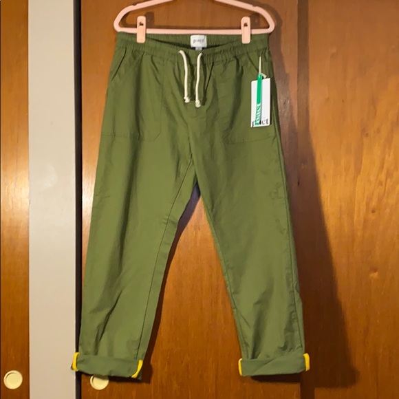 Pact woven roll up pant Clearance